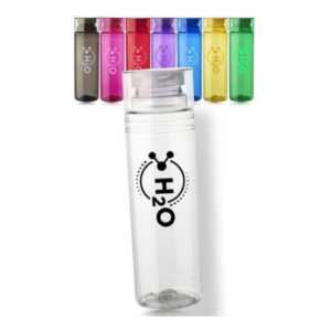 30 oz Cylindrical Plastic Water Bottle