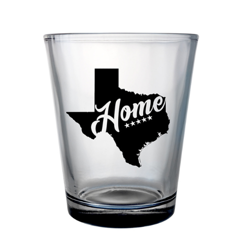 Clear Shot Glasses - One Color Imprint
