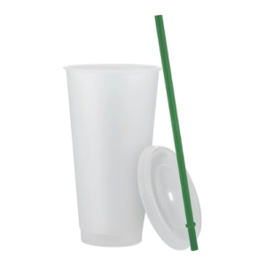 Logo Aurora Tumblers with Straw 24 Oz.