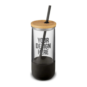 Logo Vivify Straw Tumblers with Silicone Grip 20 Oz.