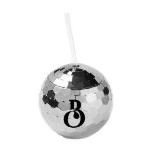 Advertising Disco Ball Tumblers with Straw