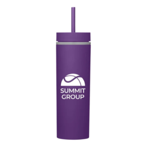 Customized Adventure Insulated Tumblers with Straw 16 Oz.