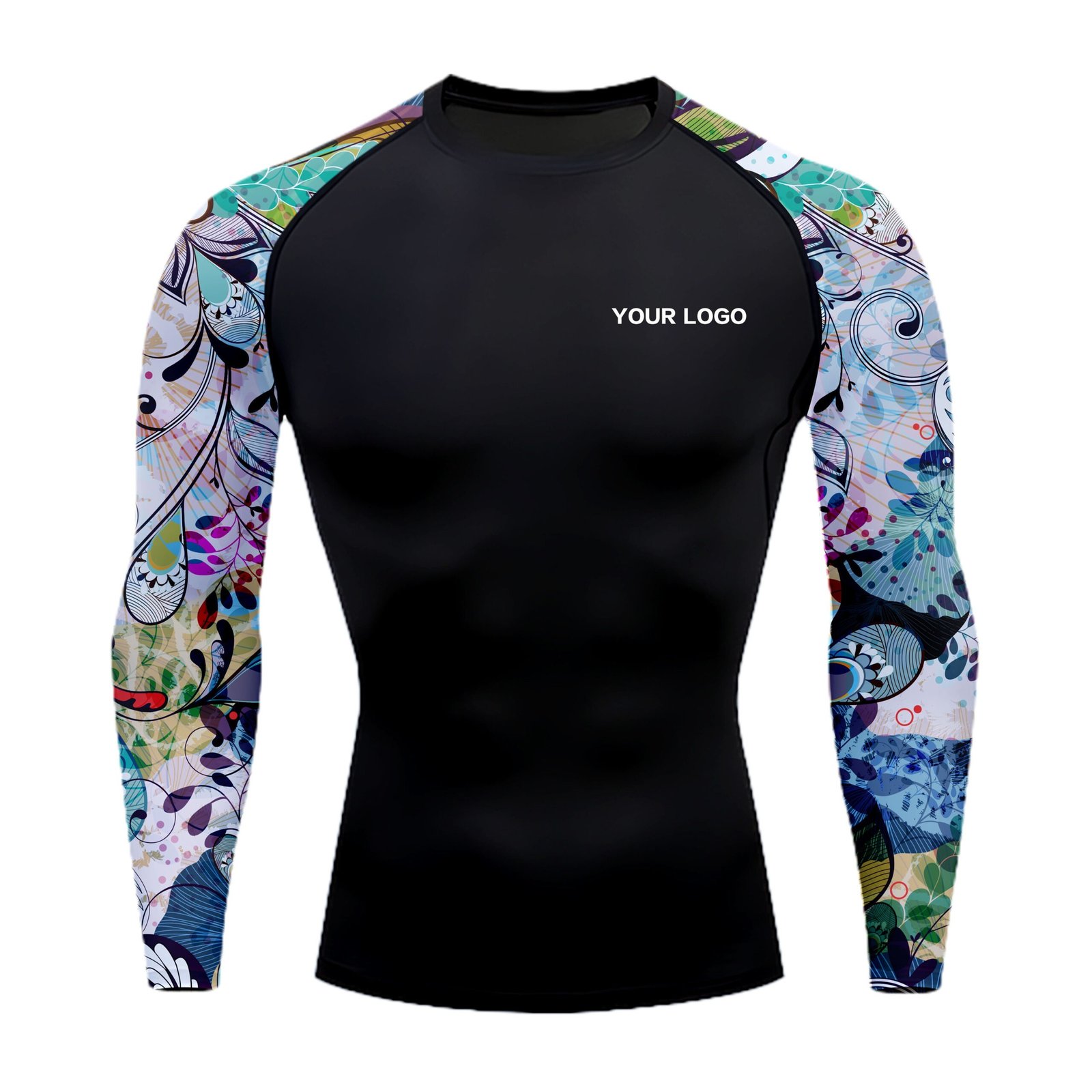 Men UPF50 Full Sleeve Sports Shirt