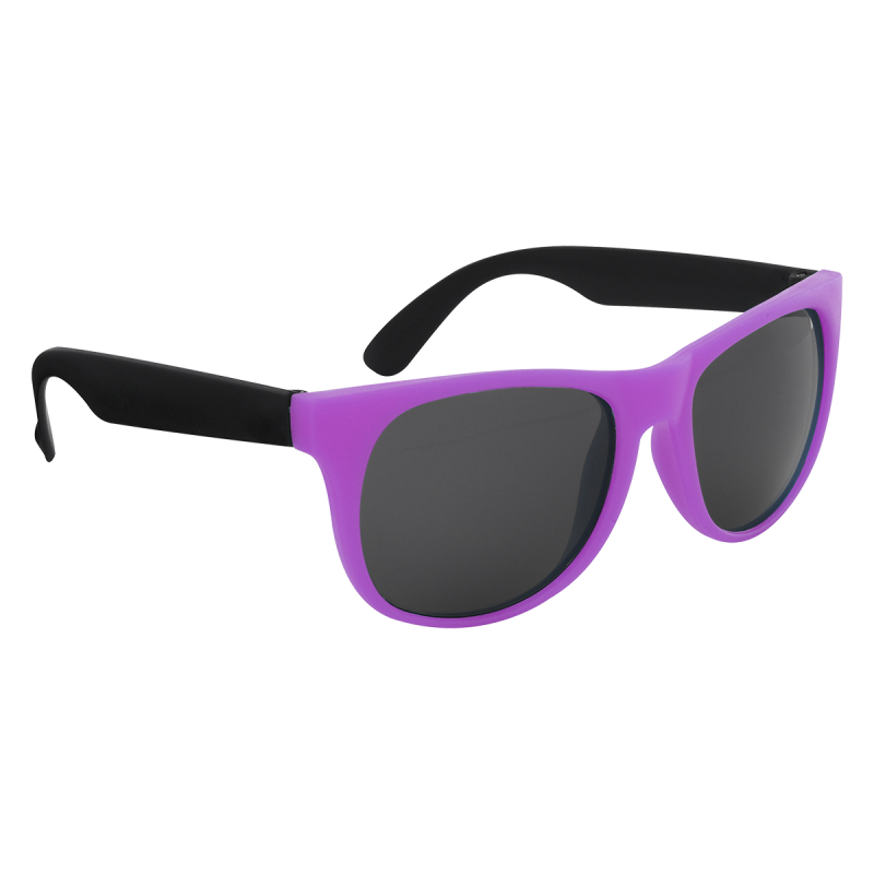 Kapowski Rubberized Sunglasses purple