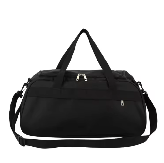 Large Capacity Sports Travel Duffel Bag black