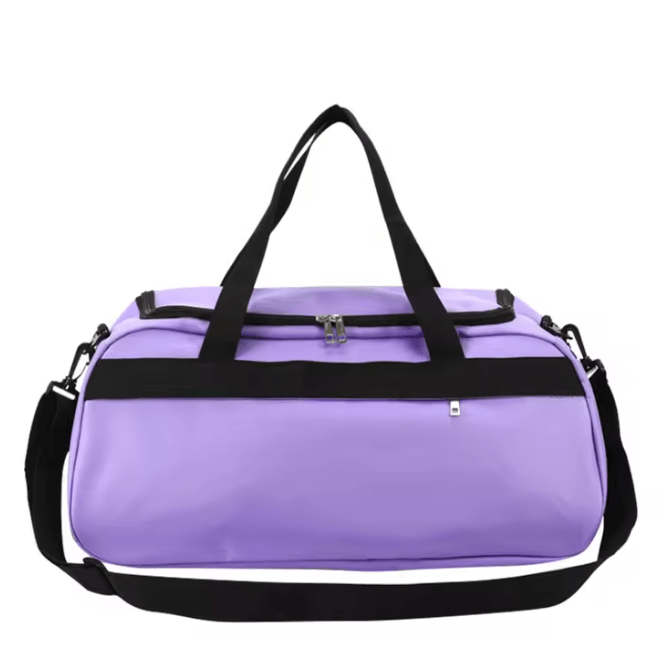 Large Capacity Sports Travel Duffel Bag purple