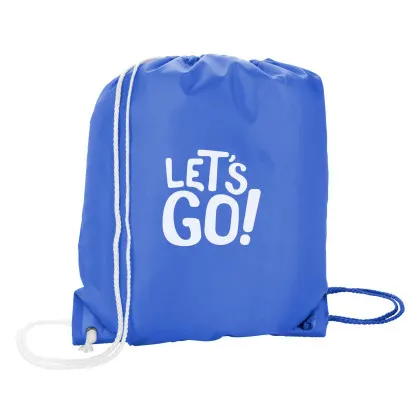 Printed Spirit Drawcord blue