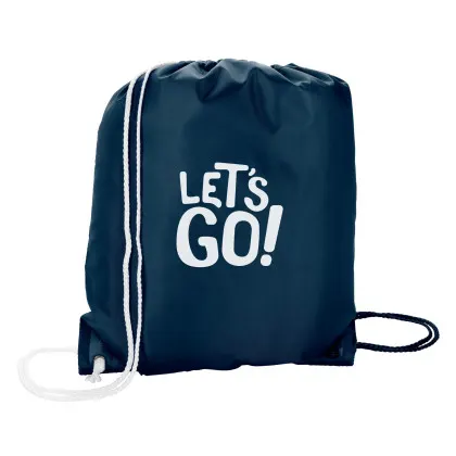 Printed Spirit Drawcord navy white