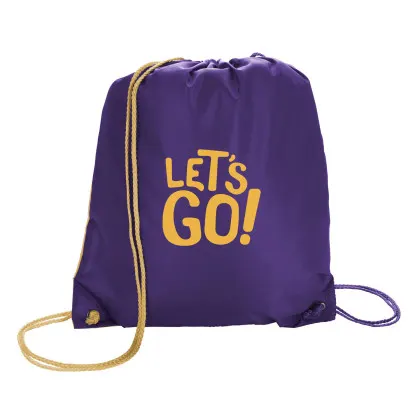 Printed Spirit Drawcord purple