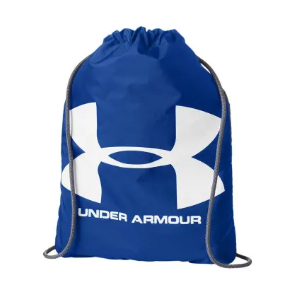 Printed Under Armour Ozsee Sackpack Drawstring Bag blue
