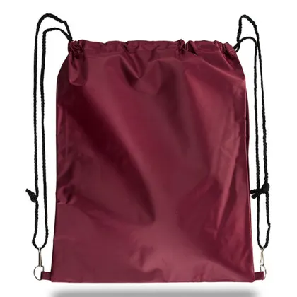 Promo Convenient Drawstring Backpackmarron