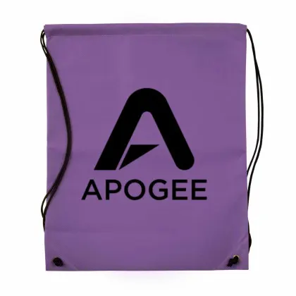Promo Non Woven Drawstring Bag light purple