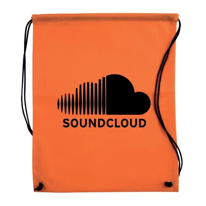 Promo Non Woven Drawstring Bag orange