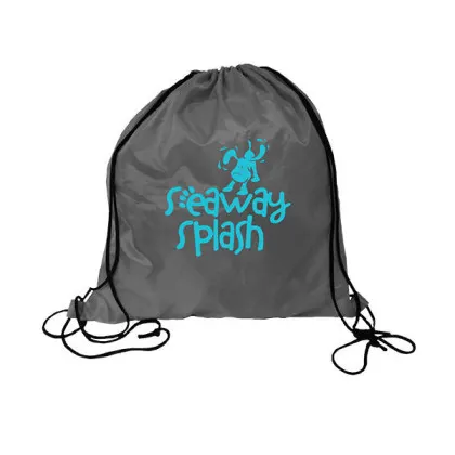 Promo RPET Drawstring Backpack gray