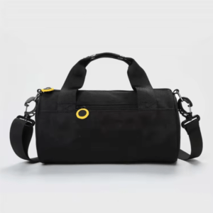Sports Travel Shoulder Duffel Bag black