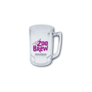 5 oz Plastic Fluted Beer Mug Sampler With Handle