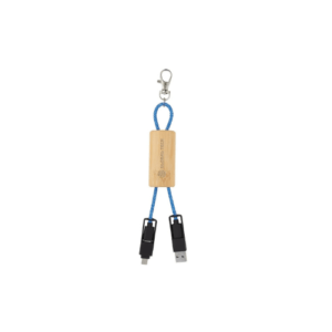 Bamboo Concealer Cable Key Tag