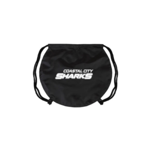 Imprinted Gametime Hockey Drawstring Backpack black
