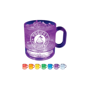 12 oz Lites Up Plastic Coffee Mug with Handle