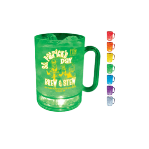 16 oz Lites Up Plastic Mug with Handle