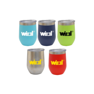 12 oz Custom Vacuum Wine Cup