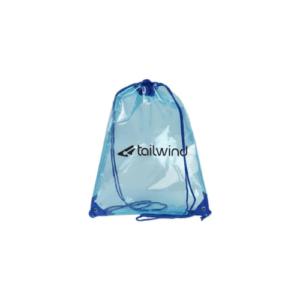 Custom Translucent TPU Drawstring Bag white