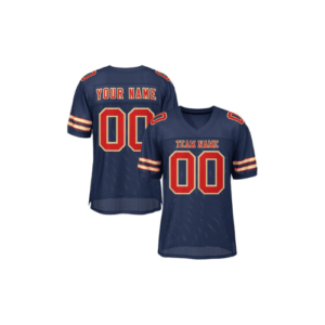 Rugby Jersey Breathable Polyester Printed Sports T Shirt white blue