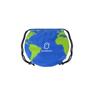 Promotional Global Drawstring Backpack - Earth Day