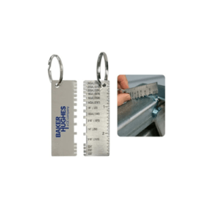 Weld Ruler Keychain