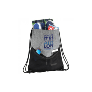 Printed Voyager Drawstring Sportspack black