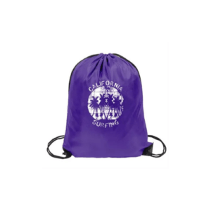 Printed 210D Drawstring Backpack