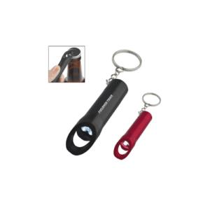 Aluminum LED Flashlight With Bottle Opener