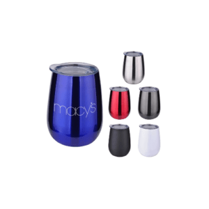 10 oz Custom Stainless Wine Tumbler