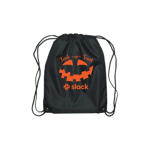 Promo Halloween Jack-o-Lantern Drawstring Backpack