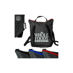 Printed Eco-Conscious 10 x 4 x 15 RPET Tote Backpack main