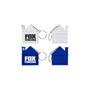 House Shaped Tape Measure Key Chain