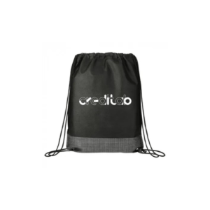 Promo Crossweave Heat Sealed Drawstring Bag