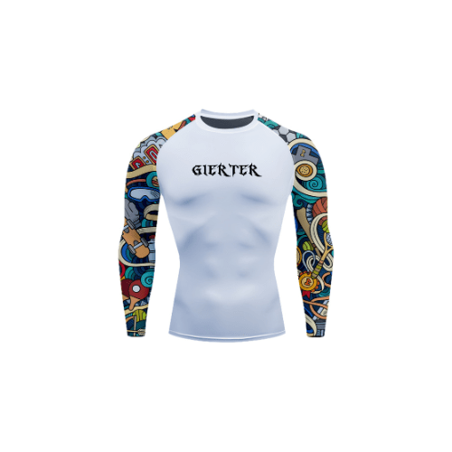 Men UPF50 Full Sleeve Sports Shirt