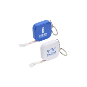 Square 5-Foot Tape Measure With Key Chain