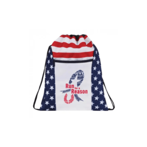 Custom Patriotic Drawstring Backpack