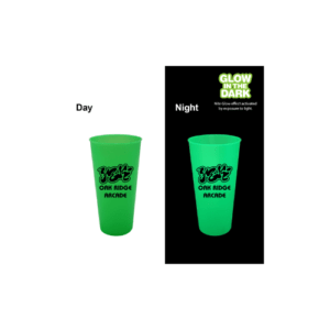26oz Glow in the Dark Tumbler- One Color Imprint