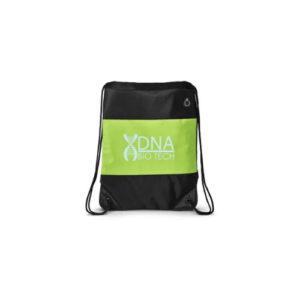 Promo Microfiber String Backpack with Zippered MP3 Pocket
