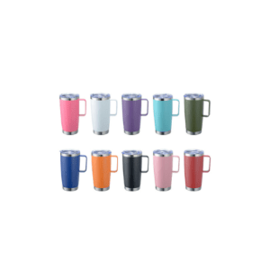 Stainless Steel Tumbler with Handle - 600ml