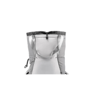 Imprinted Echelon Recycled Convertible Backpack Tote Bag white