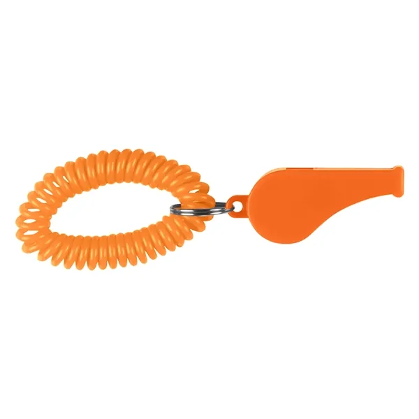 Safety Whistle with Comfort Coil