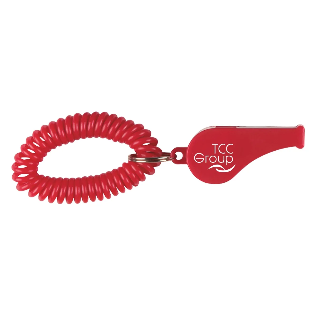 Safety Whistle with Comfort Coil