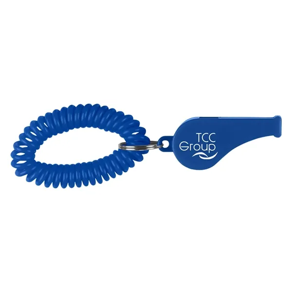 Safety Whistle with Comfort Coil