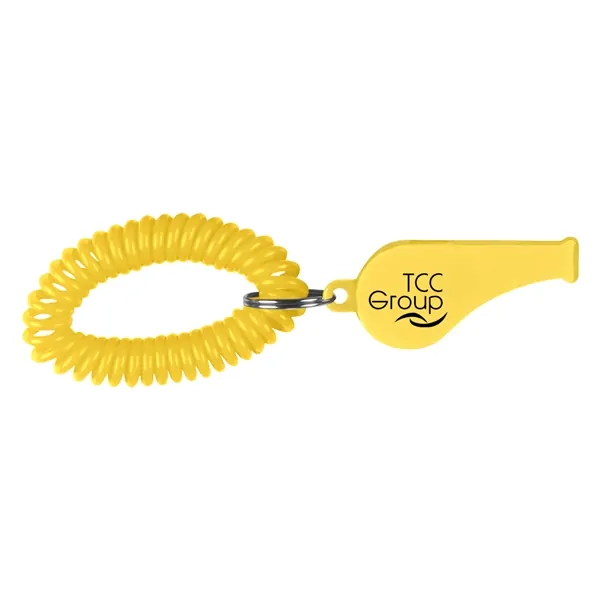 Safety Whistle with Comfort Coil