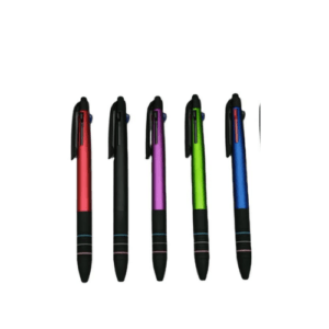Multi Ink Plastic Ballpoint Pen