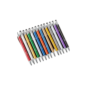 Engraved Metal Stylus Ballpoint Pen